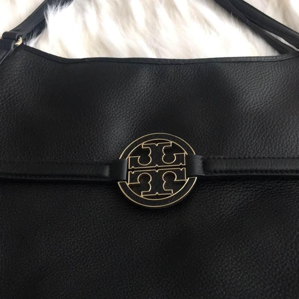 Tory Burch Large Black Tote, Immaculate Condition